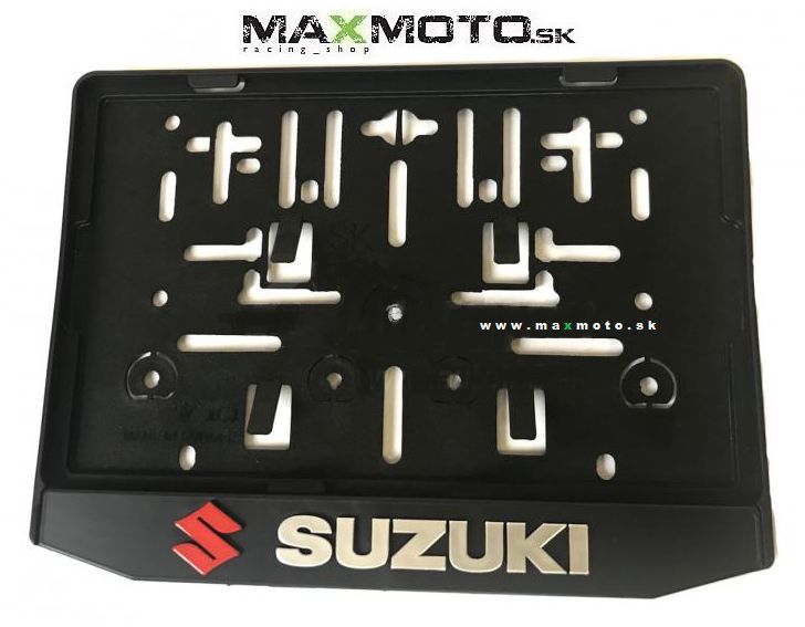 3D podložka pod ŠPZ (EČV) pre štvorkolky/ motocykle -  SUZUKI